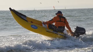 The 2020 Explorer and Pilot Packable Inflatable Fishing Kayaks from Xcape Marine [upl. by Ahsyak583]