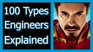 100 Types of Engineers  Engineering Majors Explained  What Engineering Major Should I Choose [upl. by Meer]