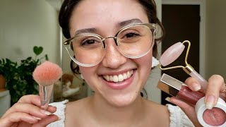 ASMR Friend Pampers You ⛅ Tingly Spa amp Makeup Layered Sounds [upl. by Steck]