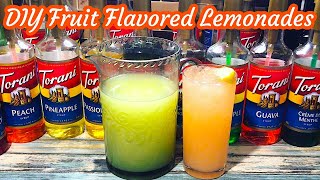 Refreshing Fruit Flavored Lemonades DIY [upl. by Leahcir]