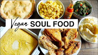 How To Make VEGAN SOUL FOOD Tasty AF 😋 [upl. by Jobie176]