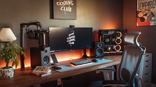 The Dream Desk Setup  Workspace  Desk Tour 2020 [upl. by Airdnax291]