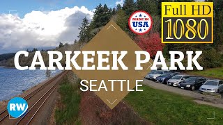 Carkeek Park Trail amp Beach Broadview Seattle  Washington [upl. by Llerud]