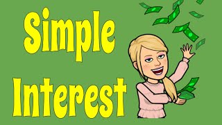 SIMPLE Interest Formula How to Use It Video [upl. by Aynatan]