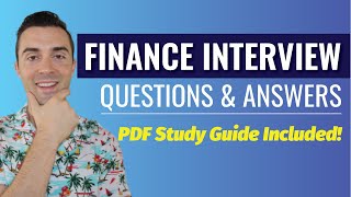 Finance Interview Questions amp Answers  For EntryLevel Roles [upl. by Vernen]