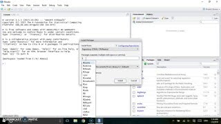 How to install Rcmdr from RStudio [upl. by Ater]