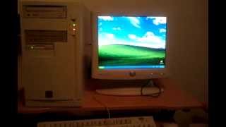 Windows XP On Dual Pentium Pro 200 MHz [upl. by Kcirddes]