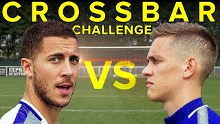 EDEN HAZARD Crossbar Challenge  WHO WINS [upl. by Terti761]