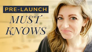 Your COMPLETE GUIDE To A SUCCESSFUL PreLaunch Marketing Strategy [upl. by Rosemary]