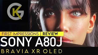 Sony A80J OLED Review  BRAVIA XR TV [upl. by Melvyn]