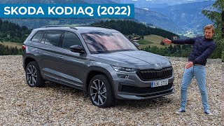 Skoda Kodiaq 2022 review ENGLISH  Better than a Tiguan [upl. by Herring]