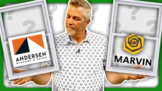 Head To Head Andersen Windows VS Marvin Windows [upl. by Adnwahsor]