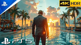 MIAMI PS5 Immersive ULTRA Realistic Graphics Gameplay 4K60FPS Hitman 2 [upl. by Lund]