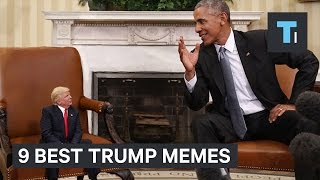 9 Best Memes From Trumps First 100 Days In Office [upl. by Eeclehc]