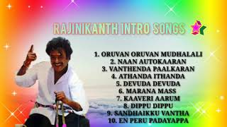 RAJINIKANTH INTRO SONGS [upl. by Ailito]