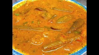 அரைச்சுவிட்ட சாம்பார்  arachuvitta sambar  coconut sambar recipe in tamil  side dish for idly [upl. by Davison]