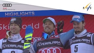 Highlights  Jansrud dominates the SuperG in Santa Caterina  FIS Alpine [upl. by Craggy]