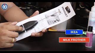 IKEA MILK FROTHER Review amp Battery Installation [upl. by Aihk]