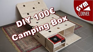 DIY 100€ Camping Box  Campingbox für unter 100 Euro [upl. by Naahsar]