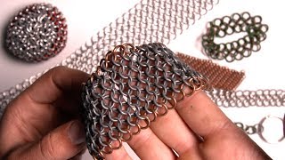 How to make chainmail  European 41 [upl. by Quillan89]