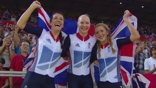 Cycling Track Womens Team Pursuit Finals Full Replay  London 2012 Olympic Games [upl. by Odarnoc]