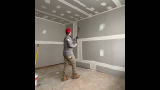 How to Plastering Drywall [upl. by Llirret]