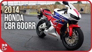 2014 Honda CBR 600RR  First Ride [upl. by Nolla]