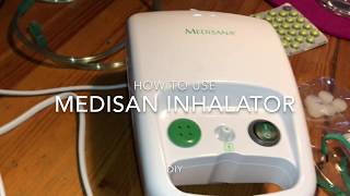 How to use Medisana Inhalator for inhalation health DIY [upl. by Clarette851]