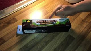 Minecraft lightup torch unboxing and instructions [upl. by Iorgo249]