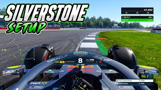 F1 22 SILVERSTONE HOTLAP  SETUP 126389 [upl. by Nylhtac269]