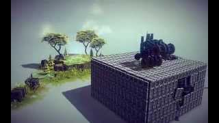 Besiege  An unnecessarily complicated vehicle for all 15 zones [upl. by Anad]