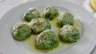 How to Make Ricotta Dumplings Called Gnudi  Pasta Grannies [upl. by Lippold]