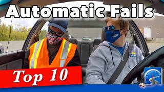 Top 10 Reasons for an Automatic Fail on a Driving Test [upl. by Yanrahs]