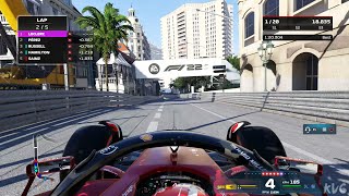 F1 22  Circuit de Monaco  Monaco Monaco Grand Prix  Gameplay PS5 UHD 4K60FPS [upl. by Nwahsaj983]