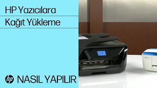 HP Yazıcılara Kağıt Yükleme [upl. by Sanfo5]