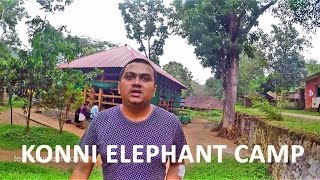 Konni Elephant Training Camp Video Blog Malayalam [upl. by Amocat]