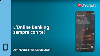 App Mobile Banking UniCredit lOnline Banking Sempre con te [upl. by Nodgnal770]