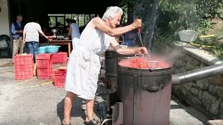 How to make tomato passata  Pasta Grannies [upl. by Eldridge]