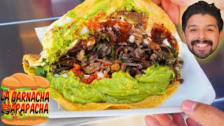 Los TACOS MÁS RICOS de TIJUANA  La garnacha que apapacha [upl. by Annalee]