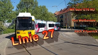 Langstrecke auf der 27 Führerstandsmitfahrt 60FPS [upl. by Janiuszck783]