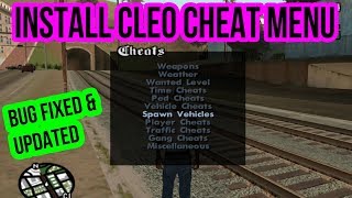 How to Install CLEO MOD Cheat Menu in GTA San Andreas [upl. by Aday]