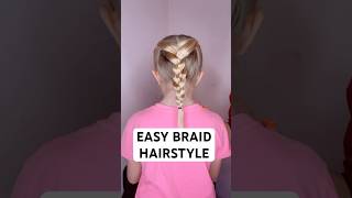 EASY BRAID HAIRSTYLE  Audrey and Victoria hairstyle [upl. by Petite]