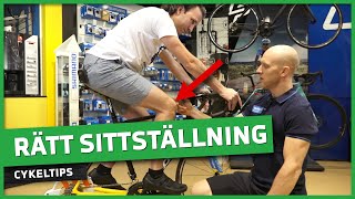 Hur du ställer in din cykel  Bikefit [upl. by Airyt648]