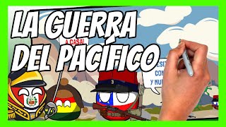 La GUERRA DEL PACÍFICO en 9 minutos  Resumen CHILE VS BOLIVIA y PERÚ [upl. by Tutto]