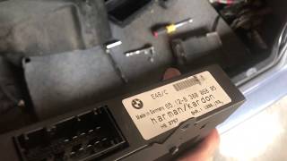 BMW e46 Radio Troubleshooting [upl. by Aleak]