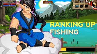 AQWBEST WAY TO RANK UP FISHING [upl. by Onitsirc]