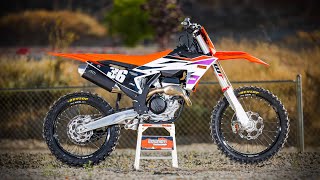 2024 KTM 250SXF TESTED [upl. by Ahearn]