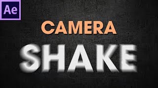 After Effects Tutorials  Create Camera shake effect  74 [upl. by Horodko]