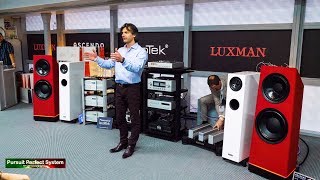 IsoTek Full Demonstration Luxman ASCENDO HiFi Speakers  Munich High End Show 2019 [upl. by Timmons]