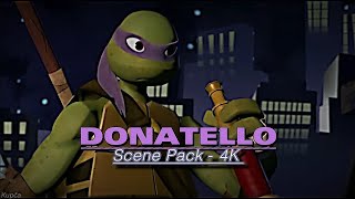 Donatello TMNT 2012 Season 1 Twixtor Scene Pack 4K [upl. by Nassi869]